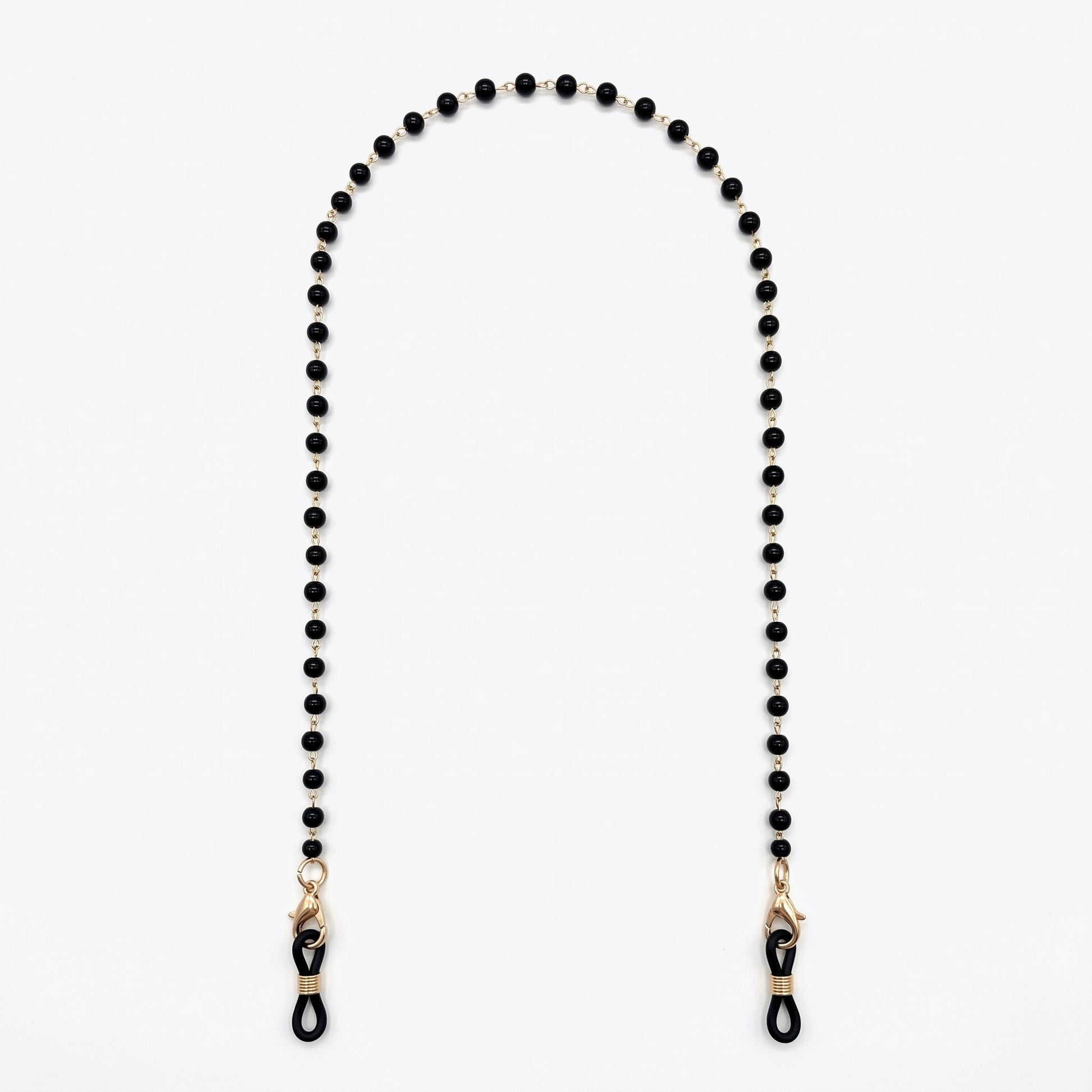 Onyx Bead Gold