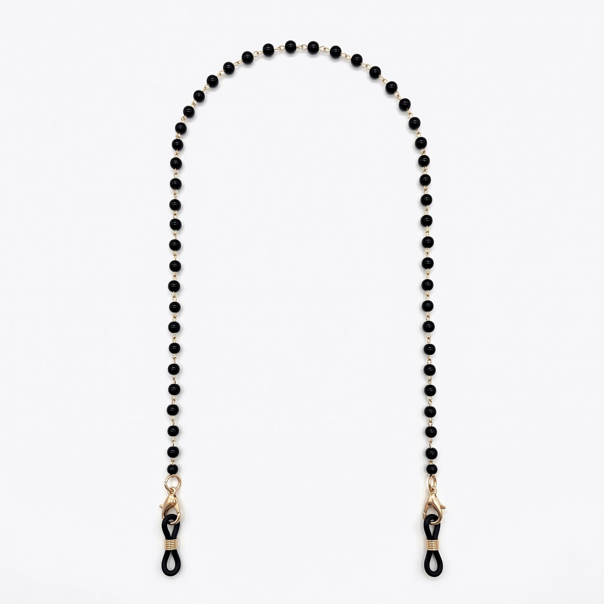 Onyx Bead Gold
