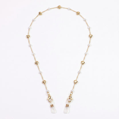 Heart Pearl Gold
